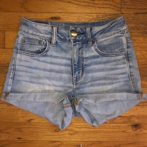 American eagle jean shorts
